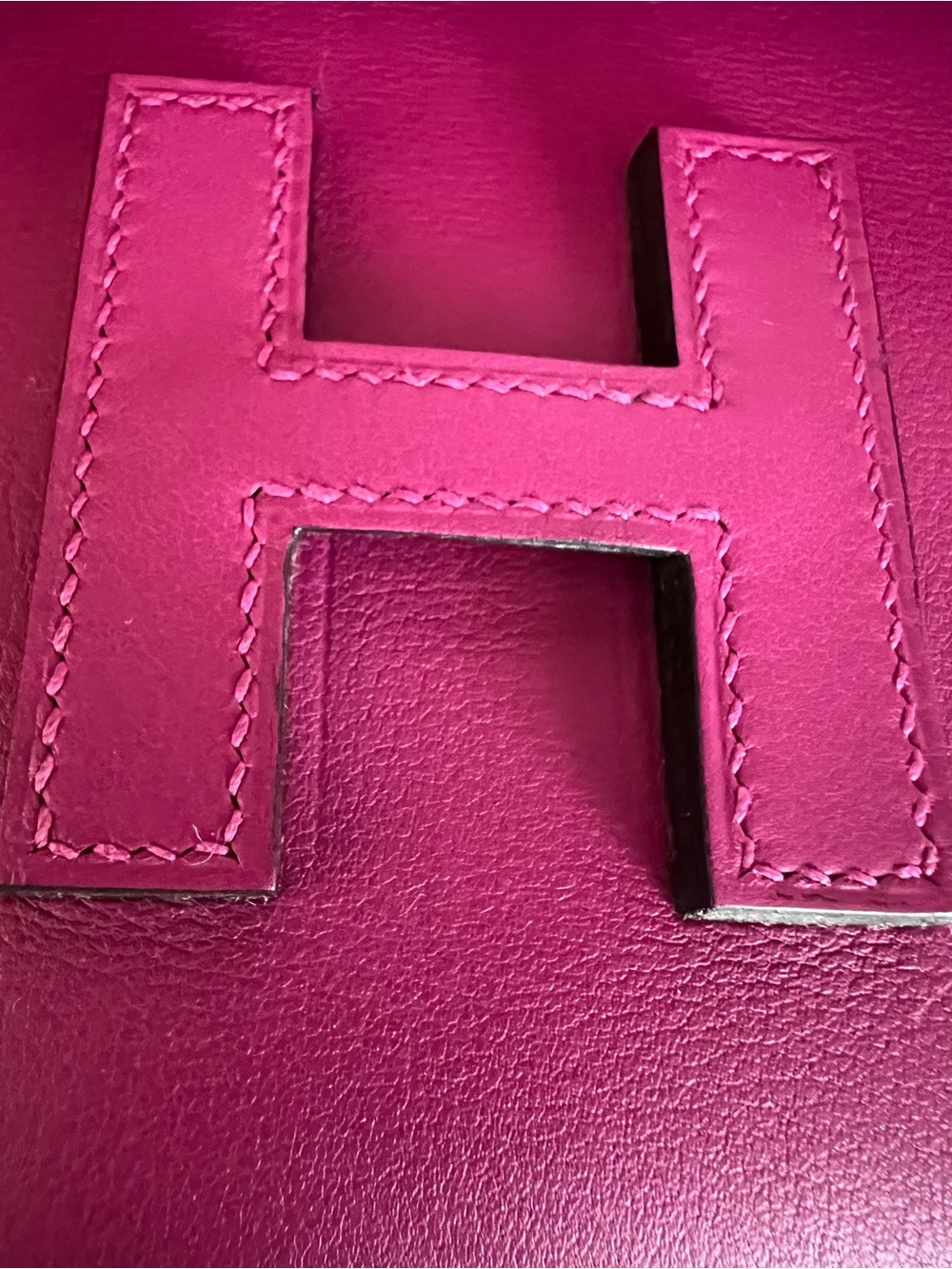 Hermes Jige Elan 29 Clutch In Rose Pourpre Swift Leather - Picture 14 of 14